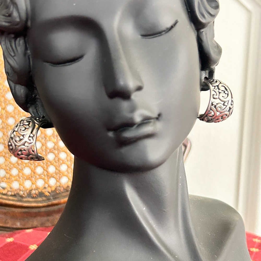 925 Silver unique design earrings